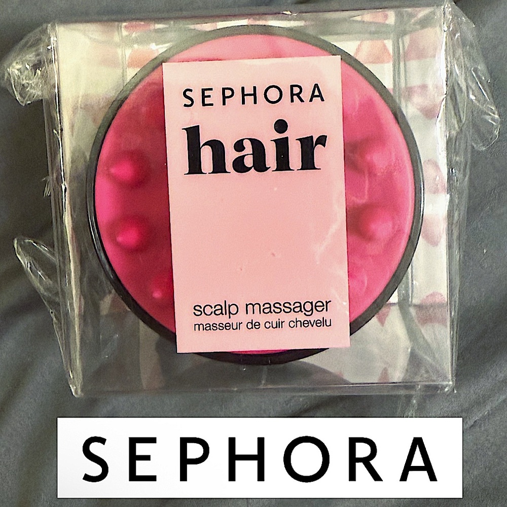 🔥HP🔥 BNIB! Discontinued Sephora Scalp Massager Hot Pink
